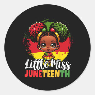 Adesivo Crianças Menina Menina Da Décima Junta Camisa Negr