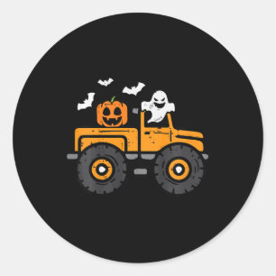 Adesivo Crianças Monster Truck Ghost Pumpkin Figurume de H