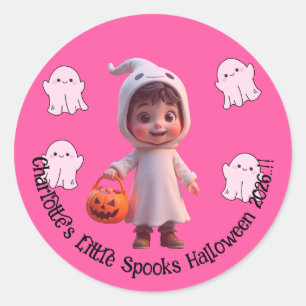 Adesivo Crianças Pequenas Festas de Halloween