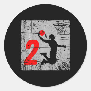 Adesivo Crianças se afogaram 2 anos no basquete de segundo