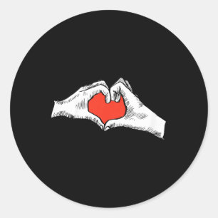 Adesivo Crianças Sinais de Amor de Dia de os namorados Bon