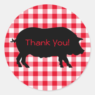 Adesivo Criar seu próprio obrigado do guingão da silhuet