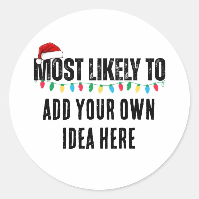 Adesivo 😂 Criar um Engraçado, com mais probabilidades de  (Frente)