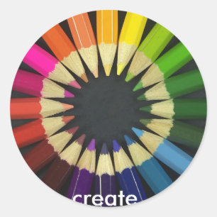 Adesivo Criar uma vida colorida