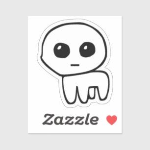 Adesivo Criatura do Autismo TBH Criatura do Autismo