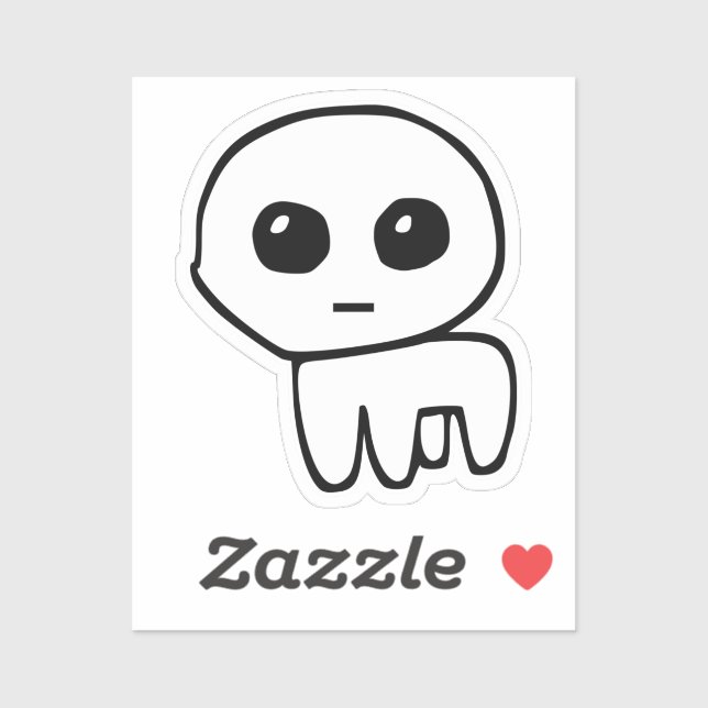 Adesivo Criatura do Autismo TBH Criatura do Autismo (Folha)