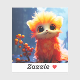 Adesivo Criatura Laranja