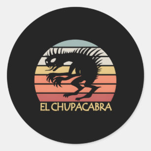 Adesivo Criaturas Urbanas De El Chupacabra