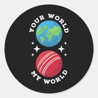 Adesivo Cricket My World