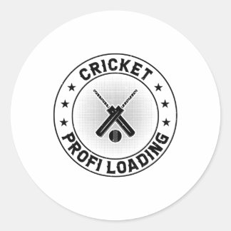 Adesivo Cricket Profi Carregando - Jogador de Críquete Cri