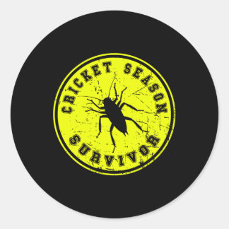 Adesivo Cricket Season Survivor Black Field Cricket Invasi