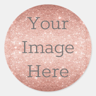 Adesivo Crie A Sua Própria Folha De Rosa Metálica Dourad