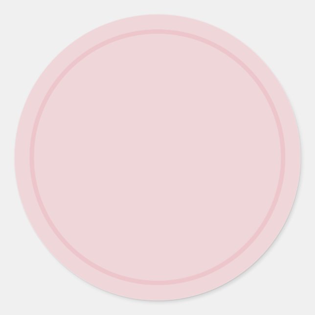 Adesivo Crie o Seu Próprio Adicionar Texto Cor Sólida Rosa (Frente)