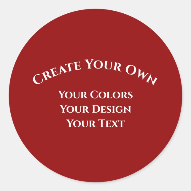 Adesivo Crie seu (Frente)