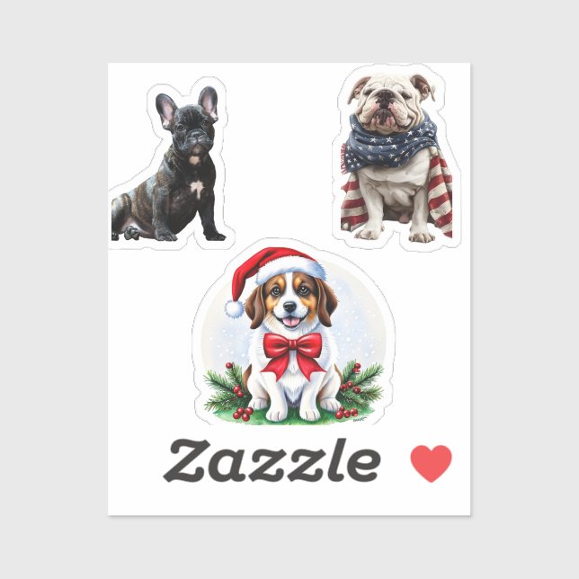 Adesivo Crie seu próprio 3 personalizado de colagem de fot (Folha)