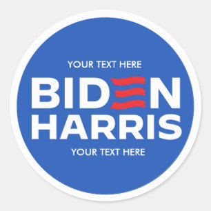Adesivo Crie seu próprio Biden Harris 2024