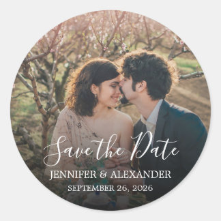 Adesivo Crie seu próprio casamento de foto Save the Date