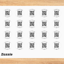Adesivo Crie Seu Próprio Código QR Personalizado