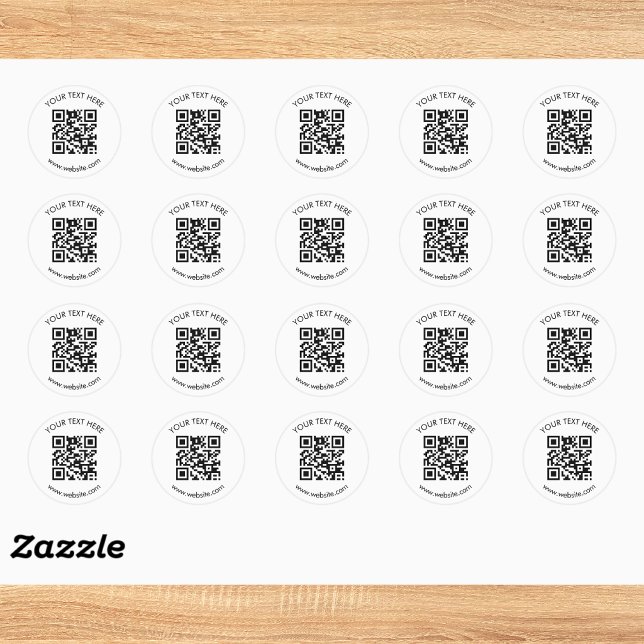 Adesivo Crie Seu Próprio Código QR Personalizado (Criador carregado)