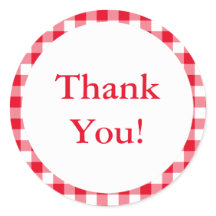 Crie Seu Próprio Gingham Obrigado