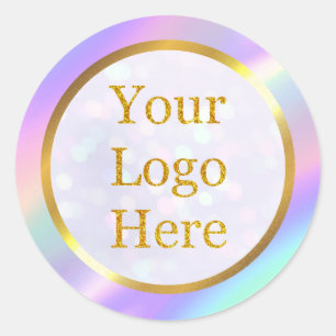 Adesivo Crie Seu Próprio Negócio de Logotipo Moderno Perso