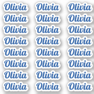 Adesivo Crie seu próprio nome de script personalizado mod