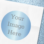 Adesivo Crie Sua Própria Folha Azul De Gelo Congelada Metá<br><div class="desc">Crie seu autocolante personalizado. Carregue imagens divertidas, legal designs, texto inspiracional ou até mesmo o logotipo de sua empresa. Com esta ferramenta design fácil de usar é tão simples quanto fazer sua imagem ficar na mente de alguém. Clique em personalizar, você pode simplesmente alterar o texto aqui - ou para...</div>