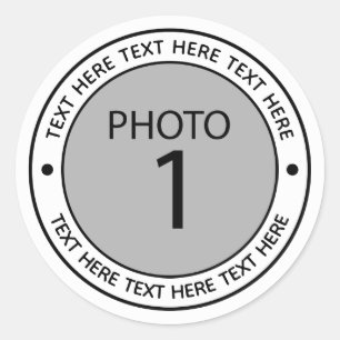 Adesivo Crie sua própria FOTO 1 Personalizada