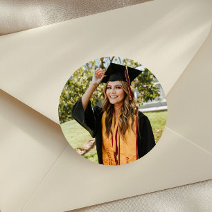 Adesivo Crie Sua Própria Foto Personalizada de Graduado