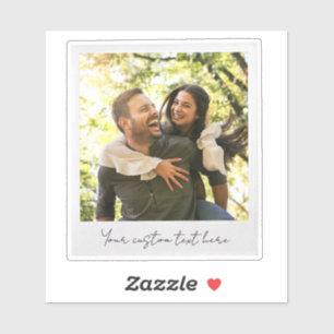 Adesivo Crie Sua Própria Foto Retroativa Personalizada