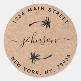 Adesivo Crie Suas Próprias Palmeiras Retorno Redondo Ender