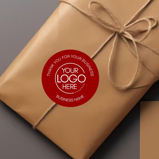 Adesivo Crimson Red Business Obrigado (Criador carregado)