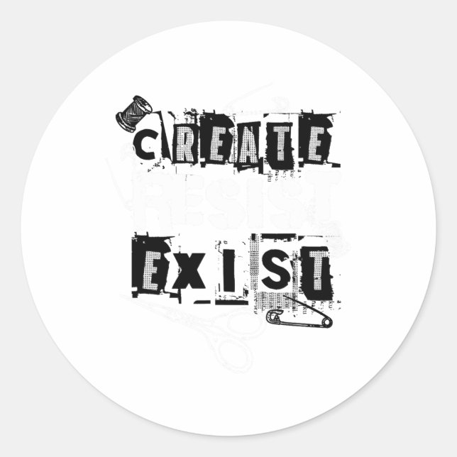 Adesivo Crio Creed do Punk (Frente)