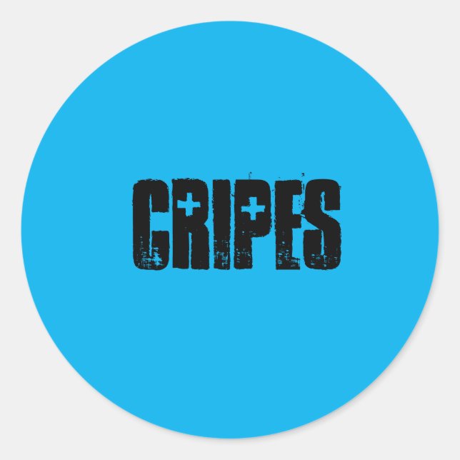 Adesivo Cripes Sticker Quando você não sabe o que dizer! (Frente)
