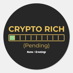 Adesivo Criptografar Rico Pendente Barra de Carregamento E