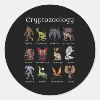 Adesivo Criptozoologia Criptozoologia Criptide Fantasia Mí
