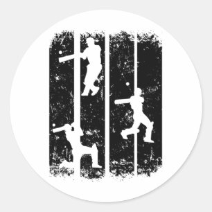 Adesivo Críquete - Críquete Esportes Críquete Jogador de C