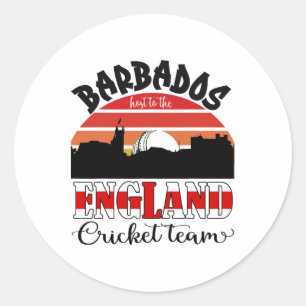 Adesivo Críquete T20 Rdos Hospeda a Seleção Inglesa de Crí