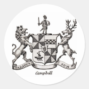ADESIVO CRISTA DA FAMÍLIA DE CAMPBELL