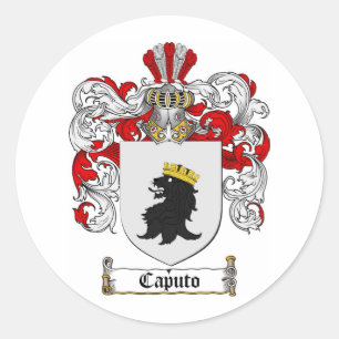 ADESIVO CRISTA DA FAMÍLIA DE CAPUTO - BRASÃO DE CAPUTO