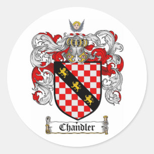 ADESIVO CRISTA DA FAMÍLIA DE CHANDLER - BRASÃO DE CHANDL