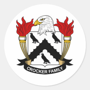 Adesivo Crista da família de Crocker