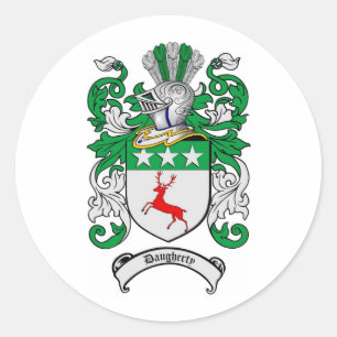 ADESIVO CRISTA DA FAMÍLIA DE DAUGHERTY - BRASÃO DE