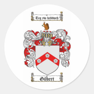 ADESIVO CRISTA DA FAMÍLIA DE GILBERT - BRASÃO DE GILBERT