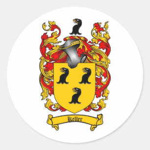 ADESIVO CRISTA DA FAMÍLIA DE KELLER - BRASÃO DE KELLER