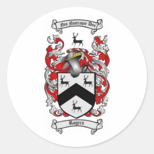 Adesivo Crista da família de ROGERS