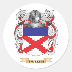 Adesivo Crista da família de Tweedie (brasão)