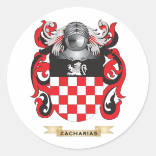 Adesivo Crista da família de Zacharias (brasão)