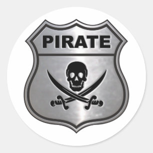Adesivo Crista do pirata