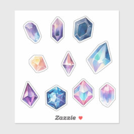 Adesivo Cristais bonito